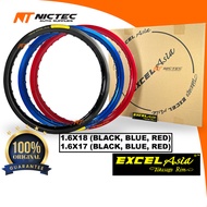 EXCEL ASIA TAKASAGO ALLOY RIM 1.60X18 1.60X17 BLUE BLACK RED RXZ LC135 Y15ZR EX5 LAGENDA