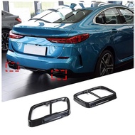 Stainless Steel Car Tail Pipes Muffler Exhaust Pipe Output Cover For BMW 2 Series F44 2020-2023 Car 
