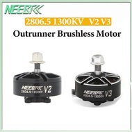 NEEBRC 2806.5 V2 V3 1300KV Outrunner Brushless Motor 3-6S For RC Plane 7/8/10 inch Frame Mark4 Aircr