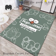 Qingshan Rugs Bedside Rugs Trendy Rugs for Living Room and Bedroom Soundproof Rugs for Computers and