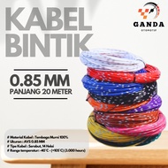 JAPANESE SPOT CABLE 0.85 X 20 METERS COPPER STRING FOR CARS & MOTORBIKES