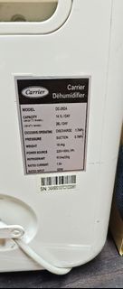 Carrier DC-26DA 除濕機