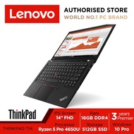 Lenovo Thinkpad T14 Gen 1 | 14.0" FHD Anti-Glare | Ryzen 5 Pro | 16GB RAM | 512GB SSD | Win10 Pro | 3Y Premier Support