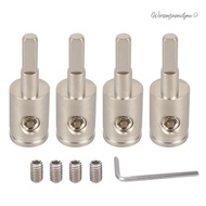 4 Sets 4GA to 8GA Terminals Car Audio Wire Terminal Blocks Power Cord Reducer AU [Warmfamilyou.my]