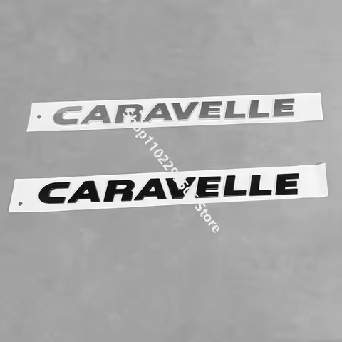 Car ABS Trunk Body Letters Words Logo Badge Emblem Decals Sticker For Volkswagen VW CARAVELLE T2 T3 