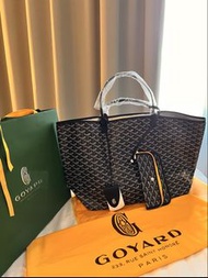 全新 Goyard Saint Louis Tote Bag GM 黑色