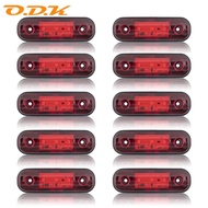 4x/6x/8x/10x LED Side Marker 12V 24V Waterproof Car Accessories LED Marker Lamp Trailer Light Rear S