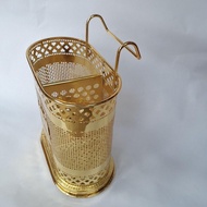 Chopstick holder, copper-plated stainless steel chopstick holder