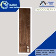 lantai vynil kayu 3mm korea K-flor KRC015/box