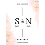 Ecard Wedding | Ecard Engagement | Simple Ecard | RSVP Via Google Form (Siap dlm 48 jam)