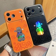 3D laser imprint AI Photo Button Protection Deluxe Leather Cover For iPhone 17 16 15 14 13 Pro Max