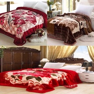 Velvet blanket 3kg thick (160x200cm)kg food product 1.8kg - snow blanket - snow blanket - Thick Velv