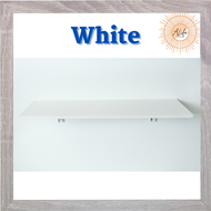 ALife World 90cm or 60cm Meja Lipat Dinding Dengan Braket - Meja Terapung Wall Mounted Foldable Tabl