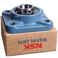 Imported BKD Square Outer Ball Bearing with Seat UCF204 F205 F206 F207 F208 F209F210