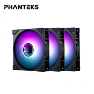 Phanteks 追風者 M25-140 G2 DRGB 黑 三顆裝 (PWM/內附LINQ6-Pin延長線/FDB液壓軸承/無限鏡/1800 RPM/3年保固)