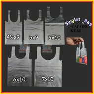 Small Singlet Bag 41⁄2x9 /5x9 /5x10 / 6x10" Plastic Bag Tapau Stem Plastic Bag Water/ Bag Cookie Ste