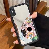 Casing HP Xiaomi Redmi 9A Redmi 9i Redmi 9T Redmi 9 Power Case Casing Cute Cat Pattern HP Casing Sil