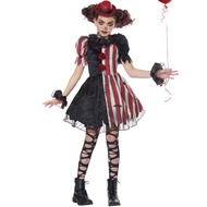 Halloween Children's Clown Costume Clown Return cos Costume Dress Funny Party Carnival Costume