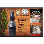 Ubat Luka Kucing / Spray Kucing / Cat Spray / Ubat Kurap Kucing Untuk Luka, Sporo, Ringworm, Tinea d