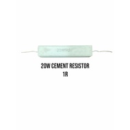 20W Cement Resistor 1R/ 2.2/ 18 Ohm (2pcs/order)