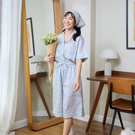 SliptoSleep - Camomile Midpants set ชุดนอนโนบรา