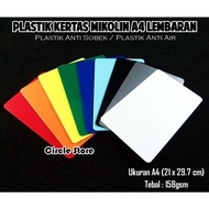 Plastik Kertas Mikolin A4 Bahan Undangan Label Tanaman Anti Air Sobek
