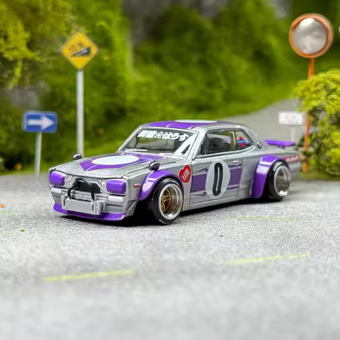MINIGT+KAIDO HOUSE 1:64 #165 GT-R KPGC10 diecast model cars