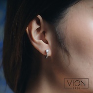 REPLIKA Vion S925 Earrings 15390 silver Earrings/silver925 crystal zirconia women's jewelry replica 
