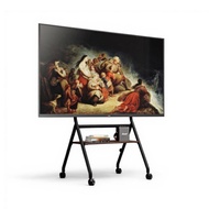 Mobile TV Stand with Casters Height Adjustable Rolling TV Cart Universal Floor Stand for 37-86 inch 