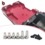 [Blesiya] 6 Pieces 1/12 Scale RC Car Body Pillars with Screws, Body Raised Pillars for MN82