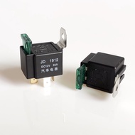 12V Car 4-Pin Relay with Medium Fuse Socket+30A Fuse with Base LZDQ