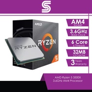 AMD Ryzen 5 3500X 3.6Ghz Up to 4.1Ghz Max Boost Processor