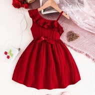 Princess Dress Para Sa 4-8 Year Old Girls, Fashionable At Sweet Para Sa Summer, Sleeveless Dress, An