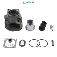 LIANKAI ชุดกระบอกสูบเลื่อยไฟฟ้า MS660สำหรับ MS650 MS640 1ชุดสำหรับ Stihl 064 066