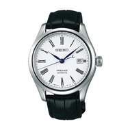 [Watchspree] Seiko Presage (Japan Made) Automatic Black Leather Strap Watch SPB047 SPB047J1