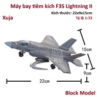 MHQS 1:72 scale assembly model F35 Lightning II fighter jet aircraft (Xuja)