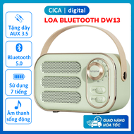 Loa bluetooth mini DW13 Vintage Retro Công suất 5W Phong cách cổ điển Art Deco Vintage Âm thanh 3D s