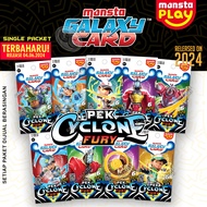BoBoiBoy Galaxy Card Kad Pek Cyclone Fury 2024 - Single Packet 🆕