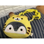 Koupen Chan penguin in tiger costume sling bag /for Kids/Unisex/