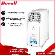 Dowell PA-412K20 1.5 HP Portable Aircon