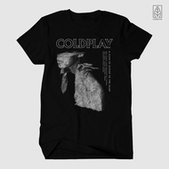 BAND T-SHIRT COLDPLAY T-SHIRT/ COLDPLAY CLOTHES/ RUSHa COLDPLAY GREY/ ROCK METAL MUSIC CLOTHES/ MONO