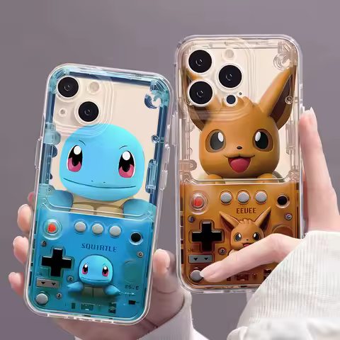 Game Controller Pikachus Squirtles Phone Case for Xiaomi Redmi Note 13 12 11 11S 10 10S 9 9S 8 Pro P