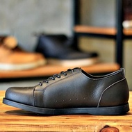 Sepatu Pria Pantofel Casual Bradleys Collin Black - Sepatu Kerja Kulit