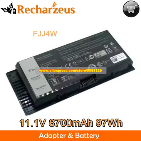 97Wh FJJ4W Laptop Battery For Precision M6600 M6800 M6700 M4600 M4700 FV993 J79X4 823F9 7FF1K WJ383 