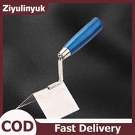 ziyulinyuk 1Pcs 8x6cm Outside / Inside Corner Knife Stainless Steel Corner Trowel For Drywall Gypro 