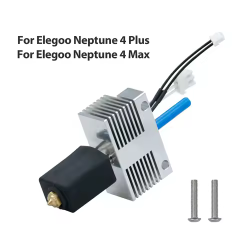 Hotend Kit 20v 60w for ELEGOO Neptune 4 PLUS/4 MAX 3D Printer Fully Assemble All-Metal Hotend With N