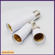 【AUROA】E27 to E27 LED Bulb Extension Adapter Socket Extension for E27 Screw Lamps