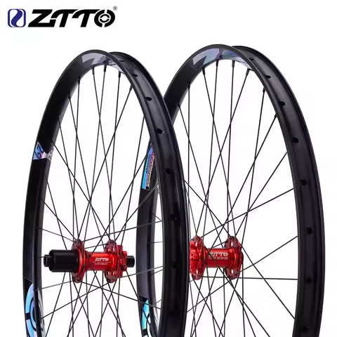 ZTTO MTB Star Ratchet Tubeless Bike Wheelset AM Enduro 29 27.5 35mm Wide Rim 148 Boost Hub 142 Thru