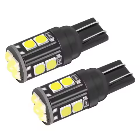 2Pcs New T10 W5W WY5W 168 921 501 2825 Super Bright LED Car Interior Reading Dome Lights Auto Parkin