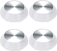 Modengzhe 4 Pcs 65mm ABS Snap-in Type Wheel Center Hub Cap Convex-Cone 23mm Height Cover with 60mm C